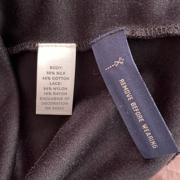 NWT Banana Republic black midi dress - Picture 5 of 6